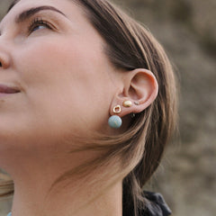 Hailey Gerrits // Globe Earrings