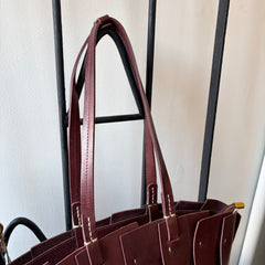 Uppdoo // Bloom XL Tote Oxblood