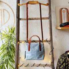 Veinage // Papineau Bag Blue Chambray