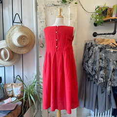 Naïf // Lully Dress Poppy Red