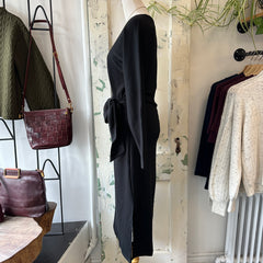 Indi & Cold // Black Knotted Dress
