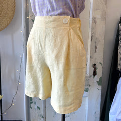 Mus and BomBon // Minuno Shorts Yellow