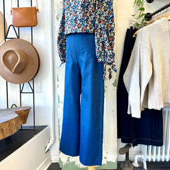 Meemoza // Warhol Stretch Pants Medium Blue Denim