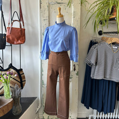 Marigold // Rocky Pants Brown Denim