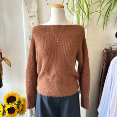 Pink Martini // Delcy Sweater Brown