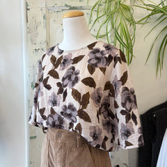Chlo by Cokluch // Morgan Top Natural Floral