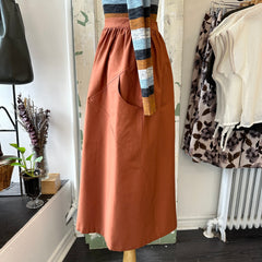 Jennifer Glasgow // Raina Skirt Rust