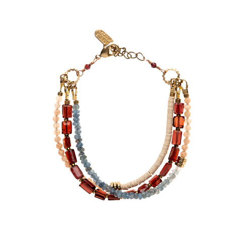 Clover and Coast //  Gold Plated Fringe Earrings