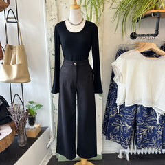 Pink Martini // Nadia Full Pants Black
