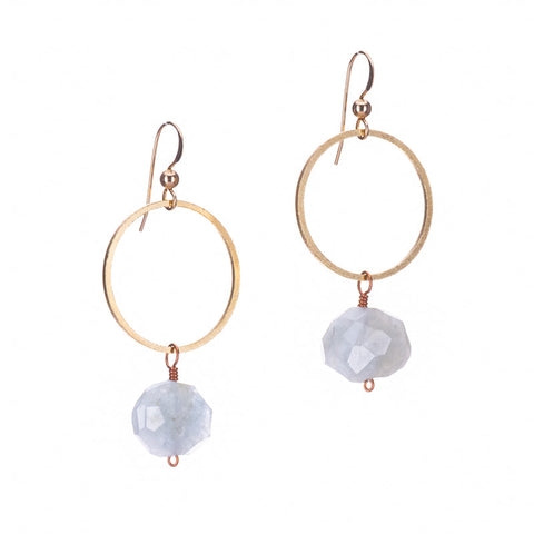 Clover and Coast //  Gold Plated Fringe Earrings
