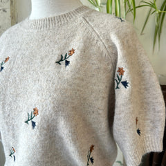 Pink Martini // Marcella Sweater Beige
