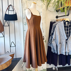 Late by Pink Martini // Willa Dress Brown