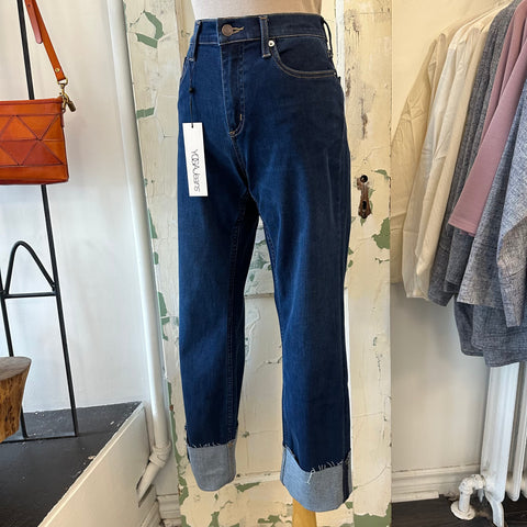 Yoga Jeans // Chloe Straight Folded Cuff 27"