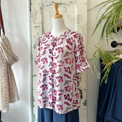 Indi & Cold // Raspberry Blouse