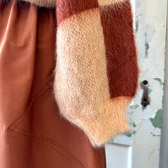 Indi & Cold // Grapefruit Checker Sweater