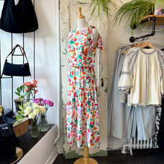 Compania Fantastica // Lotto Bright Floral Print Top