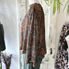 Dagg & Stacey // Laurie Top Olive Print