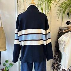 Gentle Fawn // Idris Stripe Sweater Blue