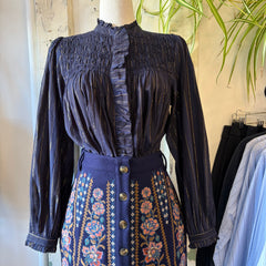 Louizon // Kanoc Blouse Navy