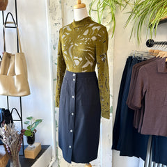 Dagg & Stacey // Florent Skirt Black