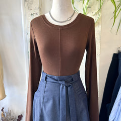 Eve Gravel // Dash Top Chocolate