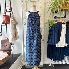 Indi & Cold // Indigo Block Print Dress