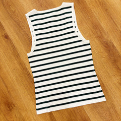 Gentle Fawn // Sierra Tank Green Stripe