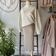 Allison Wonderland // Fog Skirt Oatmeal