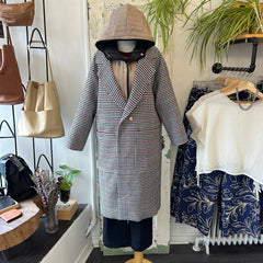 Marigold // Ariane Coat Houndstooth