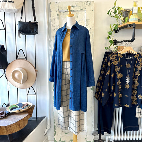 Jennifer Glasgow // Inari Denim Shirtdress