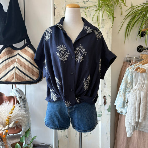 Pink Martini // Reese Top Navy
