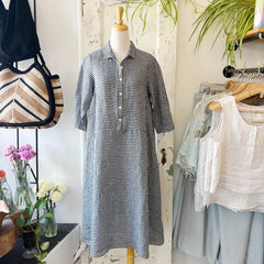 Naïf // Daphne Dress Navy Gingham