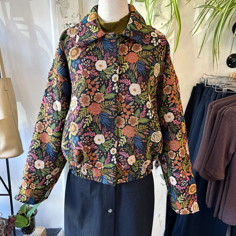 Minus // Floral Tapestry Bomber Jacket