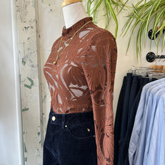 Minus // Lovena Long Sleeve Top Brown