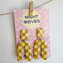 Night Moves Atelier //  Checkerboard Wiggle Arches