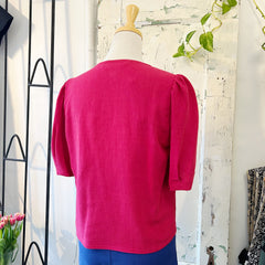Dagg & Stacey // Millicent Blouse Bright Raspberry