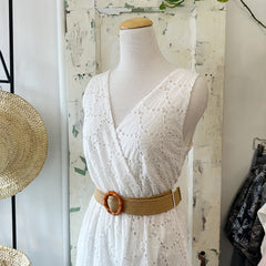 Pink Martini // Sutton Dress White