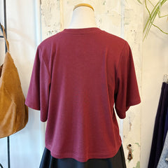 Eve Gravel // Metis Top Bordeaux