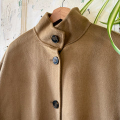 Indi & Cold // Camel Bomber Jacket Wool