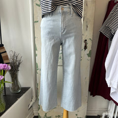 Yoga Jeans // Lily Wide Pinestripe Jeans Selena