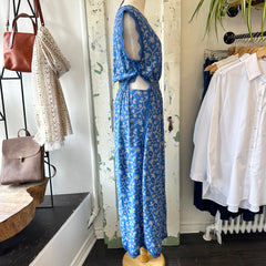 Indi & Cold // British Blue Lace Dress