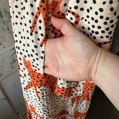 Compania Fantastica // Orange Cat Dress