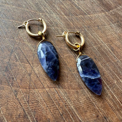 Hailey Gerrits // Blanca Hoops Iolite