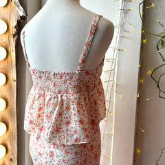 Gentle Fawn // Mae Top White Ditsy