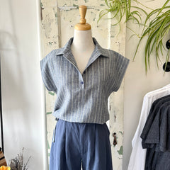 Melow // Monroe Top Blue