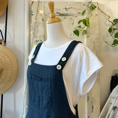 Mus and BomBon // Broboe Romper Navy