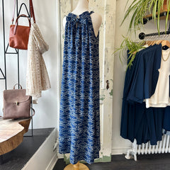 Indi & Cold // Indigo Block Print Dress