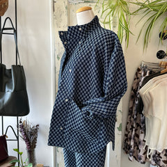 Dagg & Stacey // Noor Jacket Indigo Check