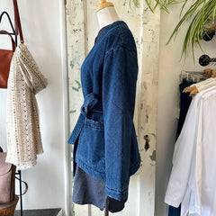 Indi & Cold // Quilted Denim Jacket