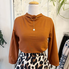 Meemoza // Salander Top Cognac